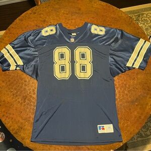 Awesome Russell athletics Dallas Cowboys jersey Michael Irvin / CeeDee Lamb #88